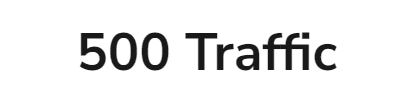 500traffic Affiliate Department Contact Logo